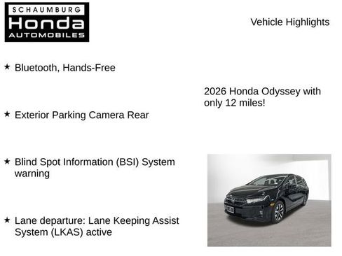 New 2026 Honda Odyssey EX-L image 8