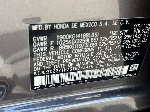 New 2026 Honda HR-V EX-L image 29