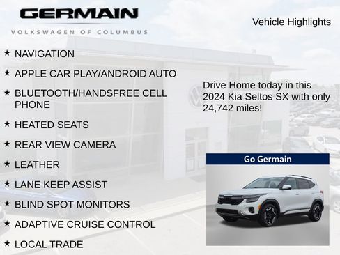 Used 2024 Kia Seltos SX AWD/4WD image 5