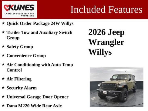 New 2026 Jeep Wrangler Unlimited Sport AWD/4WD image 3
