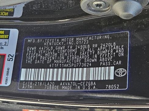Used 2023 Toyota Camry XLE FWD image 23