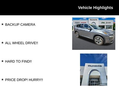 Used 2023 Nissan Rogue SV AWD/4WD image 2