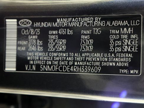 Used 2024 Hyundai Tucson SEL w/ Convenience Package AWD/4WD image 49