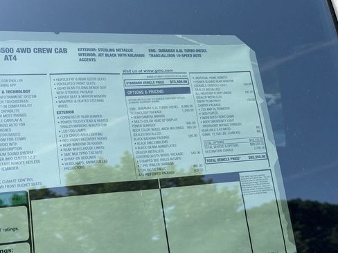 New 2026 GMC Sierra 3500 AT4 w/ Technology Package AWD/4WD image 10
