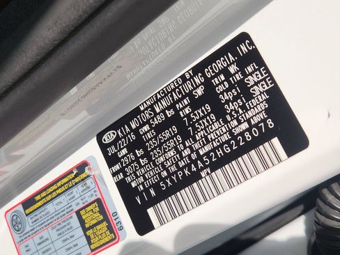 Used 2017 Kia Sorento SX FWD image 35