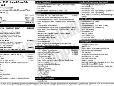 Used 2022 RAM 2500 Limited AWD/4WD image 45