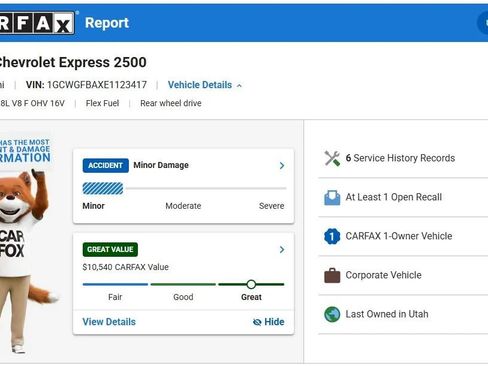 Used 2014 Chevrolet Express 2500 RWD image 3