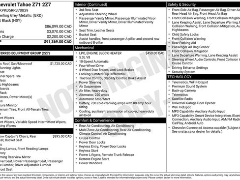 Used 2024 Chevrolet Tahoe Z71 AWD/4WD image 38