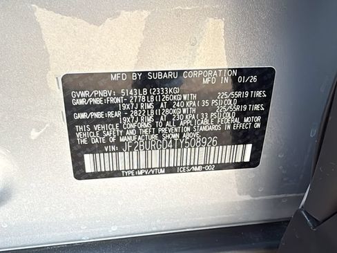 New 2026 Subaru Outback Limited XT AWD/4WD image 32