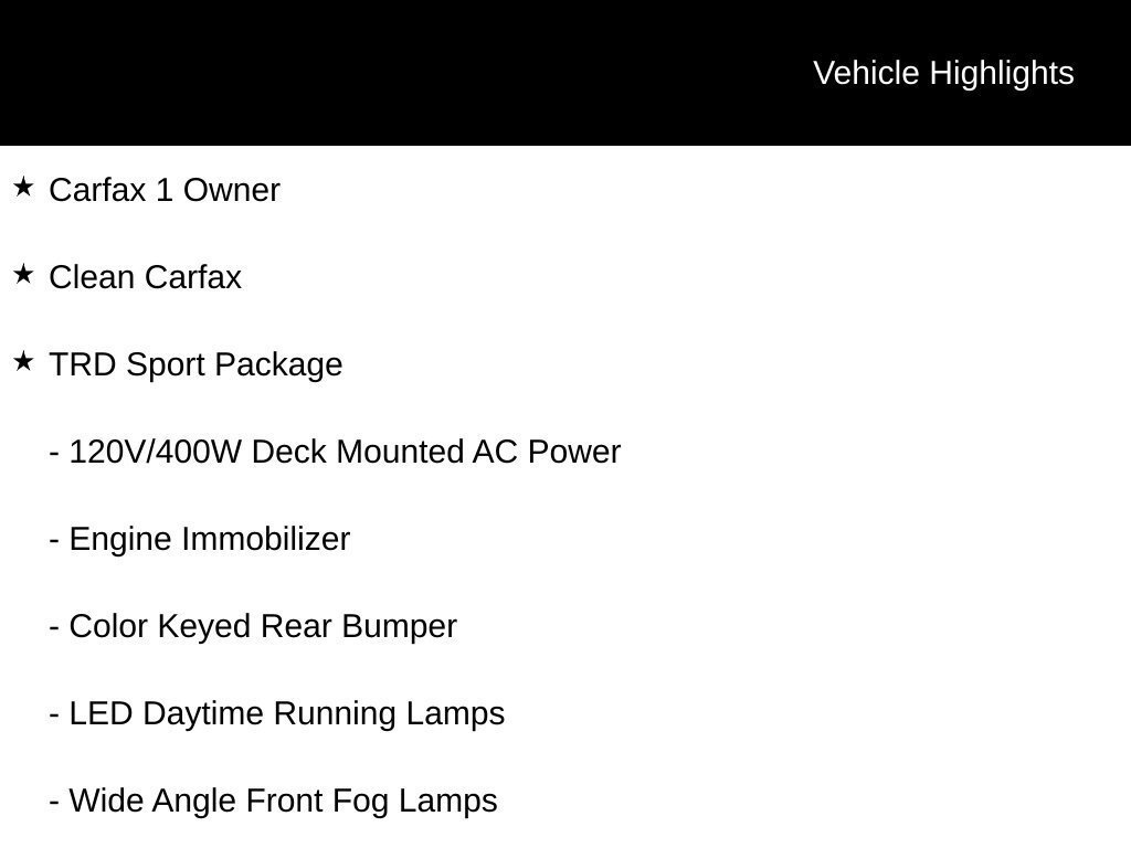 Used 2019 Toyota Tacoma TRD Sport w/ Technology Package AWD/4WD image 13