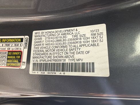 Certified 2024 Honda Odyssey EX-L image 27