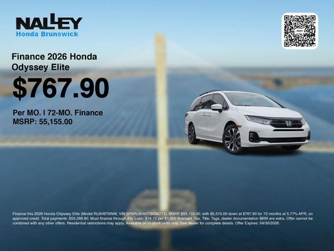 New 2026 Honda Odyssey Elite image 7