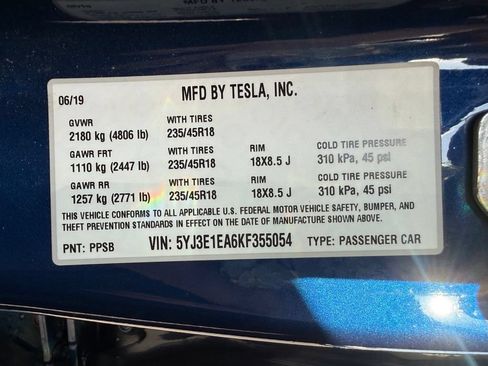 Used 2019 Tesla Model 3 RWD image 32