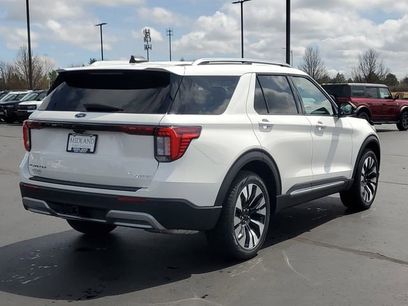 New 2026 Ford Explorer Platinum