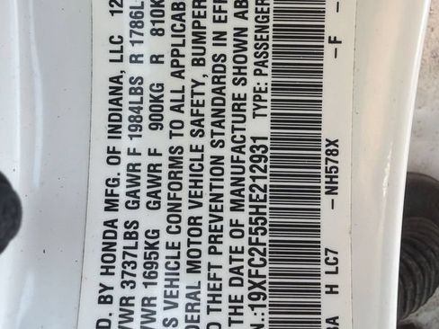 Used 2017 Honda Civic LX image 18