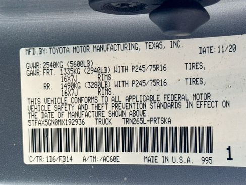 Used 2021 Toyota Tacoma SR5 image 30