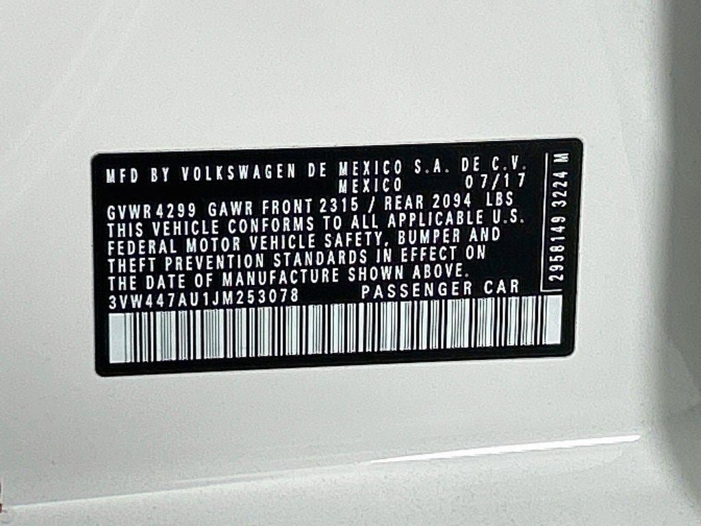 Used 2018 Volkswagen GTI Autobahn FWD image 34