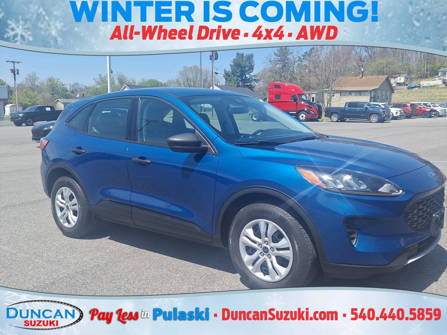 Used 2022 Ford Escape S AWD/4WD image 1