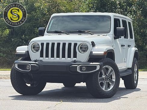 Used 2021 Jeep Wrangler Unlimited Sahara AWD/4WD image 1