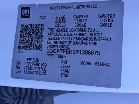 Used 2024 Chevrolet Colorado ZR2 w/ ZR2 Convenience Package III AWD/4WD image 34