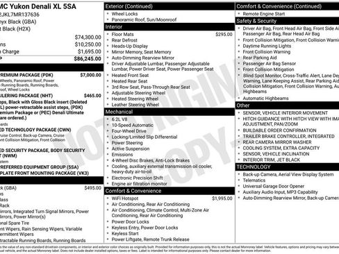 Used 2021 GMC Yukon XL Denali w/ Denali Premium Package AWD/4WD image 27