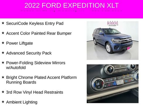 Used 2022 Ford Expedition XLT AWD/4WD image 38