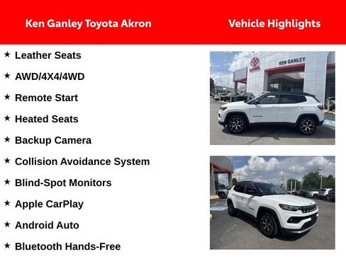 Used 2025 Jeep Compass Limited AWD/4WD image 2
