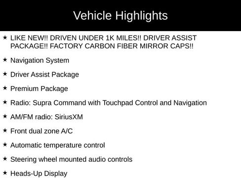 Used 2026 Toyota Supra Premium w/ Driver Assist Package image 32