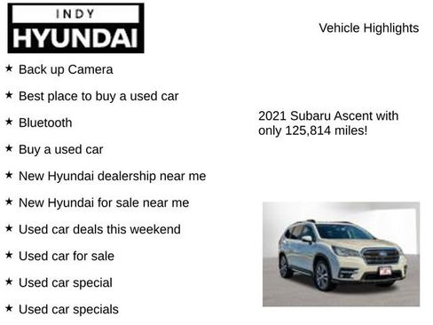 Used 2021 Subaru Ascent Limited w/ Technology Package image 7