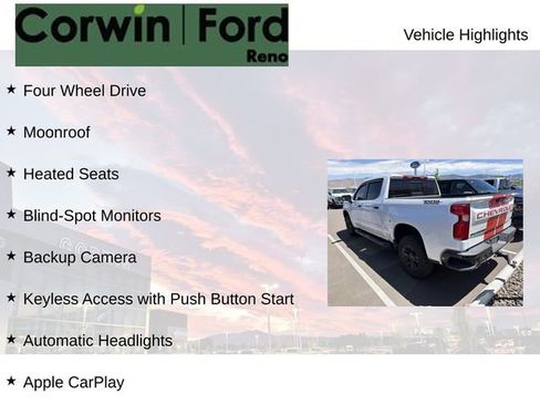 Used 2021 Chevrolet Silverado 1500 LT Trail Boss w/ Convenience Package II AWD/4WD image 8