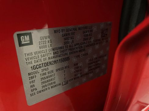 Used 2017 Chevrolet Colorado Z71 AWD/4WD image 26