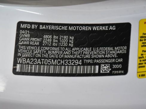 Used 2021 BMW 430i Convertible w/ M Sport Package RWD image 16