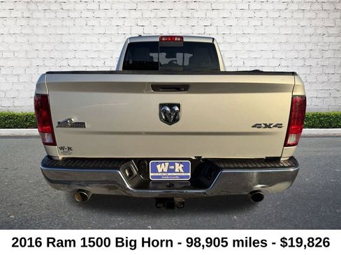 Used 2016 RAM 1500 Big Horn image 4