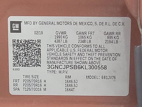 Used 2019 Chevrolet Trax LT AWD/4WD image 33