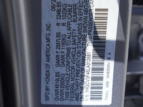 Used 2020 Honda Accord EX image 28