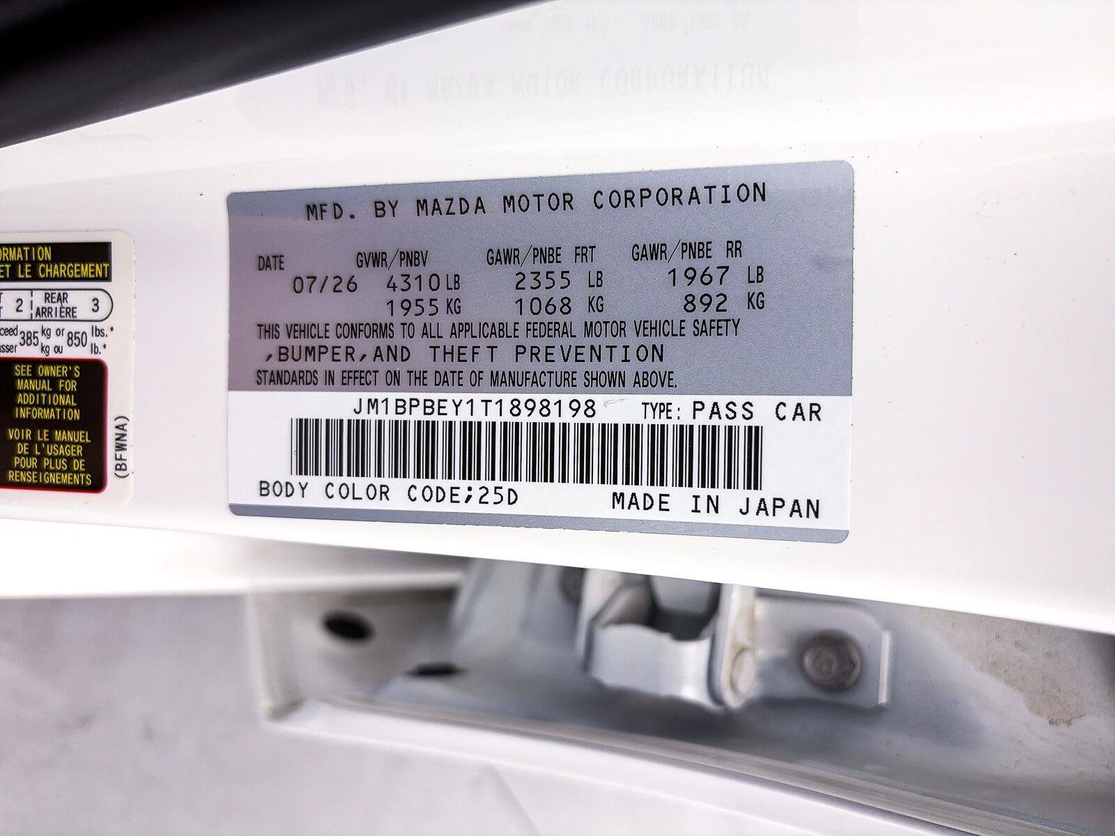 Used 2026 MAZDA MAZDA3 2.5 Turbo Sedan w/Premium Plus AWD/4WD image 35