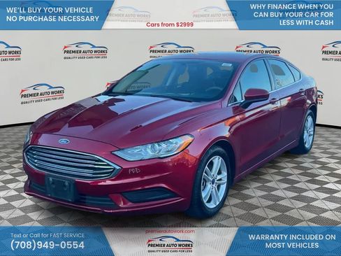 Used 2018 Ford Fusion SE w/ Fusion SE Technology Package image 1