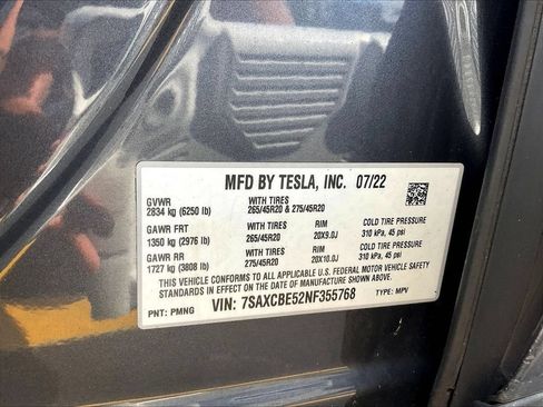 Used 2022 Tesla Model X AWD/4WD image 19