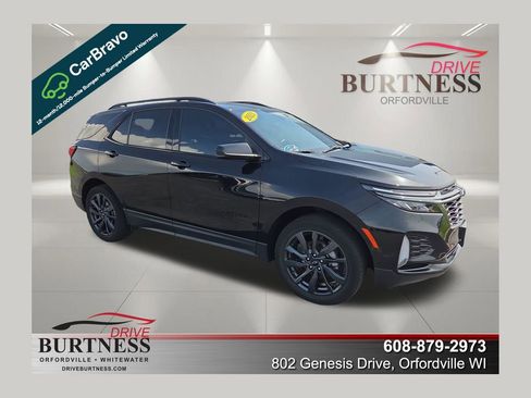 Certified 2023 Chevrolet Equinox RS w/ LPO, Floor Liner Package AWD/4WD image 1