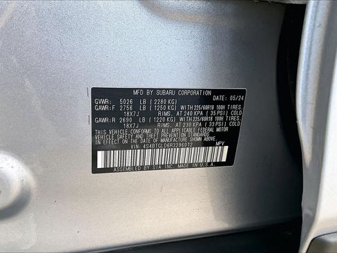 Used 2024 Subaru Outback Onyx Edition XT AWD/4WD image 35