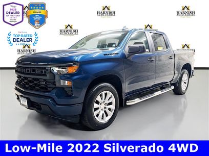 Certified 2022 Chevrolet Silverado 1500 Custom w/ LPO, Dark Essentials Package