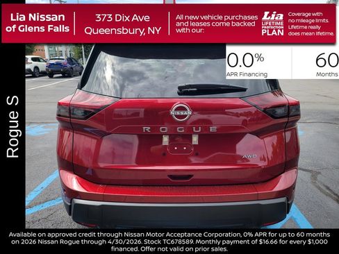 New 2026 Nissan Rogue S AWD/4WD image 4