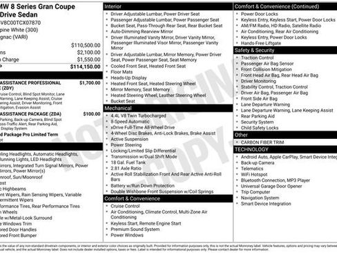 New 2026 BMW M850i xDrive image 11