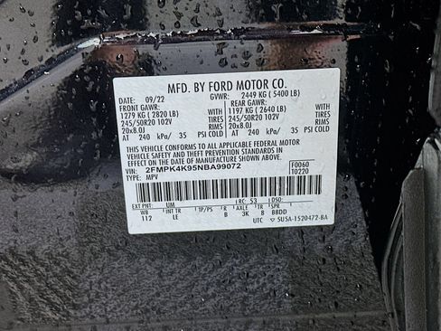 Used 2022 Ford Edge Titanium AWD/4WD image 31