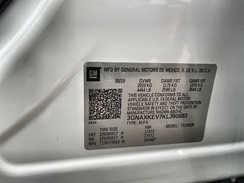 Certified 2019 Chevrolet Equinox LT FWD image 33
