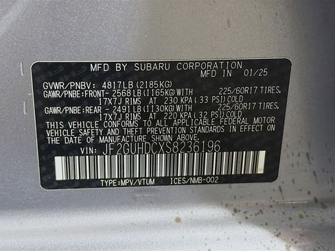 Used 2025 Subaru Crosstrek 2.0i Premium image 33