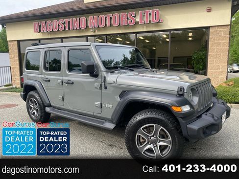 Used 2020 Jeep Wrangler Unlimited Sport S w/ Sun And Sound Package AWD/4WD image 1