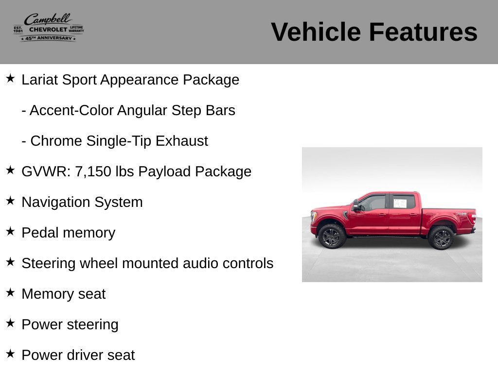 Used 2023 Ford F150 Lariat AWD/4WD image 16