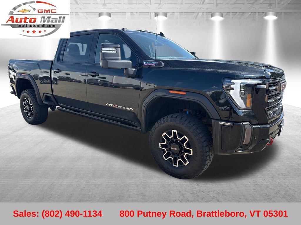 Certified 2024 GMC Sierra 2500 AT4X w/ Snow Plow Prep/Camper Package AWD/4WD image 9