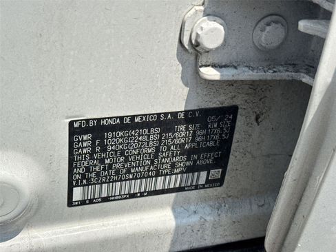 Used 2025 Honda HR-V EX-L image 21